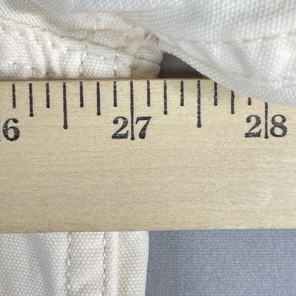 Torrid Chore / Barn Denim Jacket Women’s 3X Ivory Button Up Long Sleeve - Picture 11 of 16